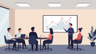 【商務簡報英文】數據「增加、下降」的實用表達大全 Work Report Numbers 320x180