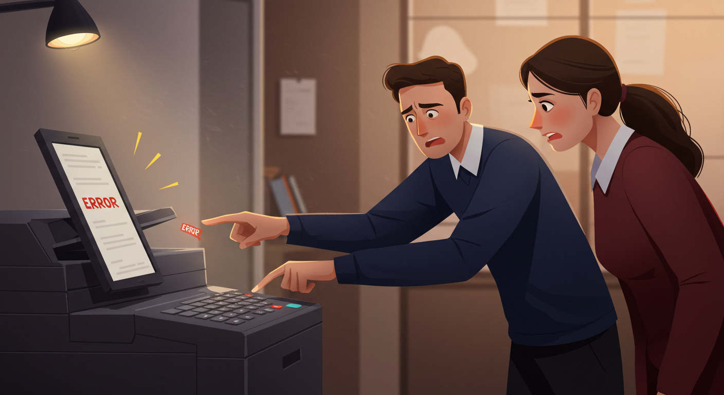 office printer english