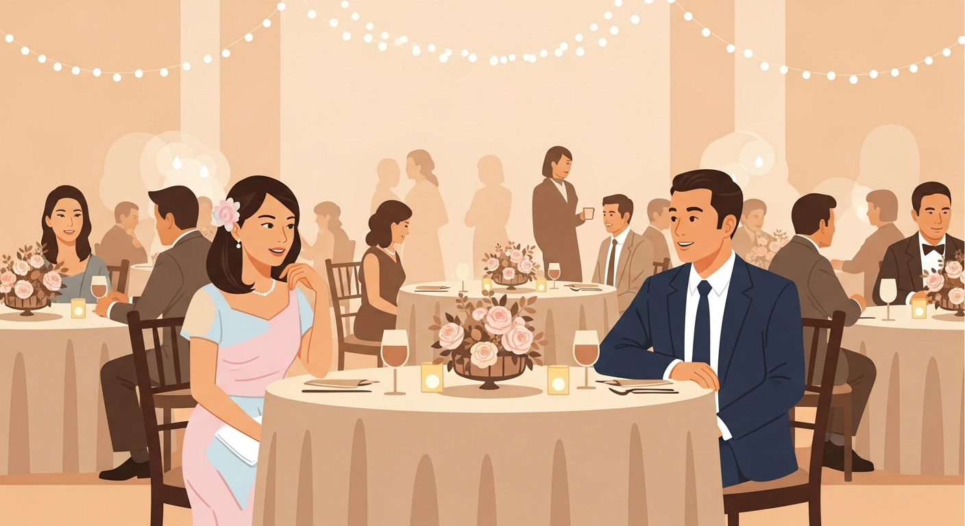 american friend wedding english