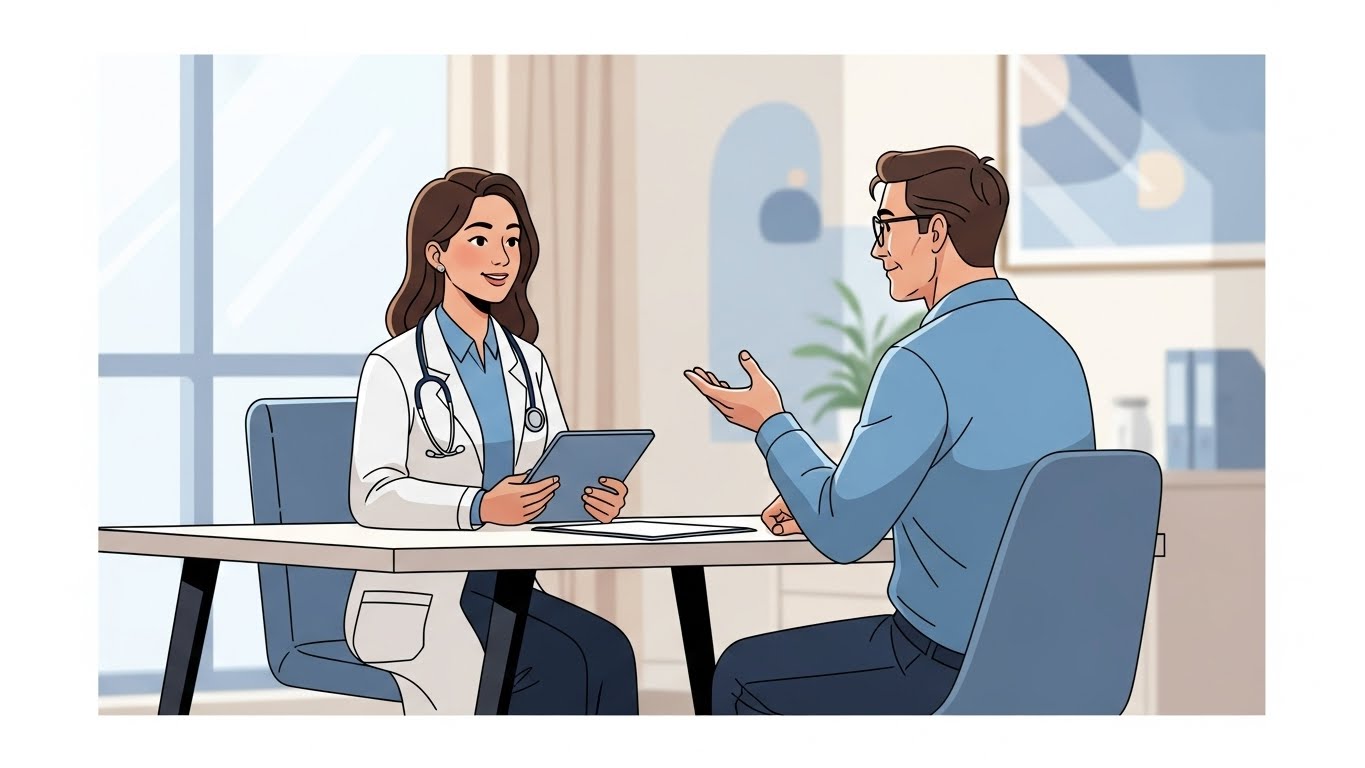 consulting with the doctor english