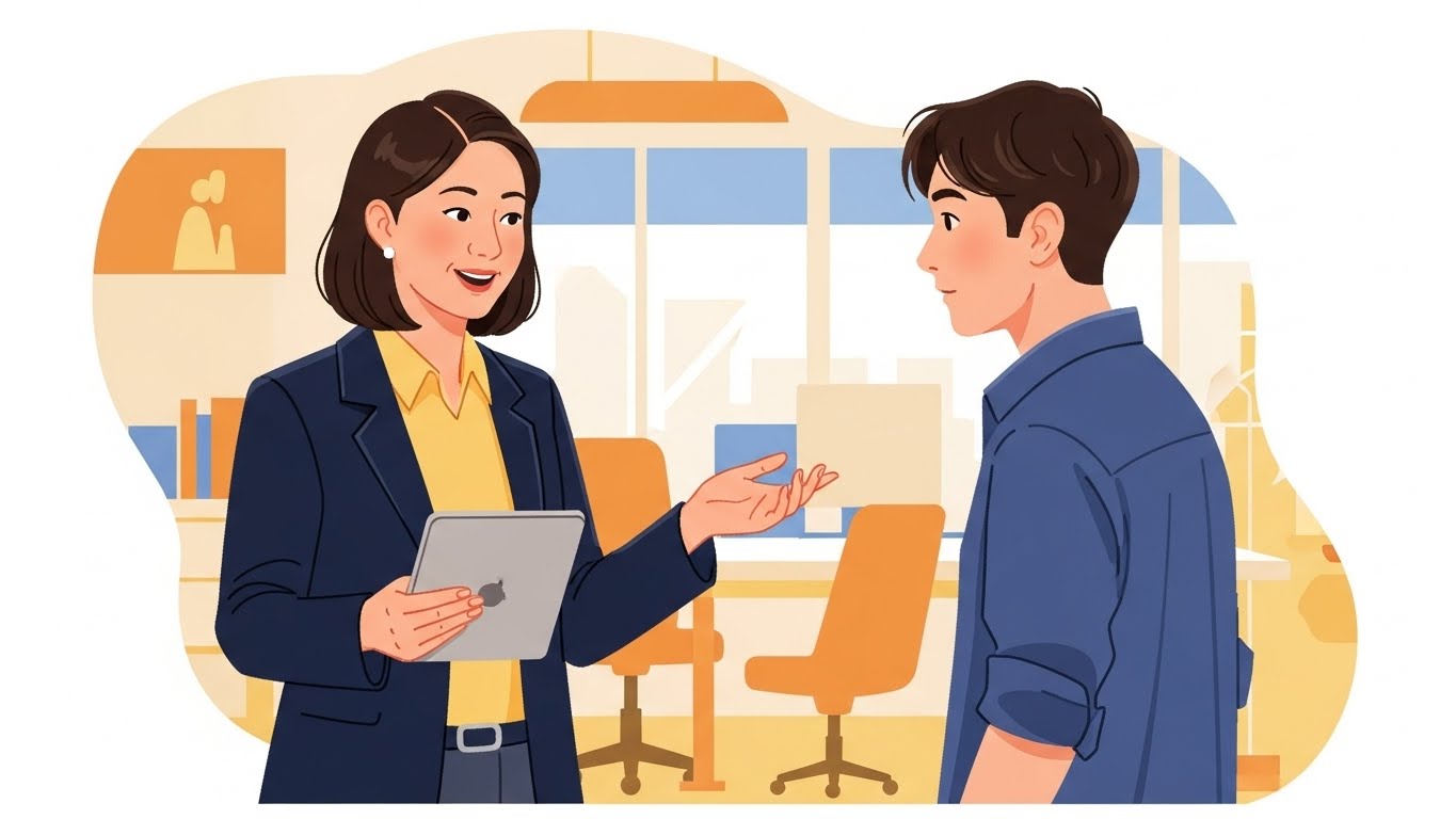 preparing for a new job english