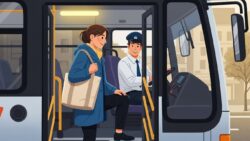 Taking A Bus English 250x141