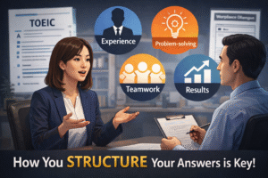 toeic interview answer strategy