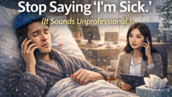 Toeic Sick Leave English 250x141