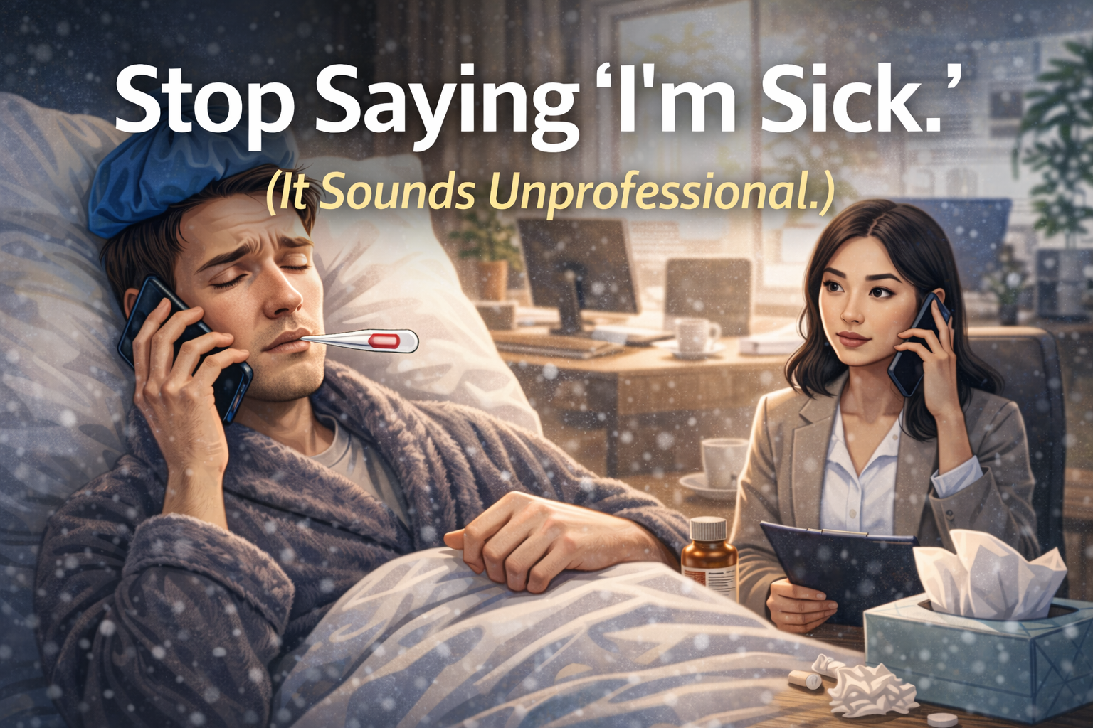 toeic sick leave english