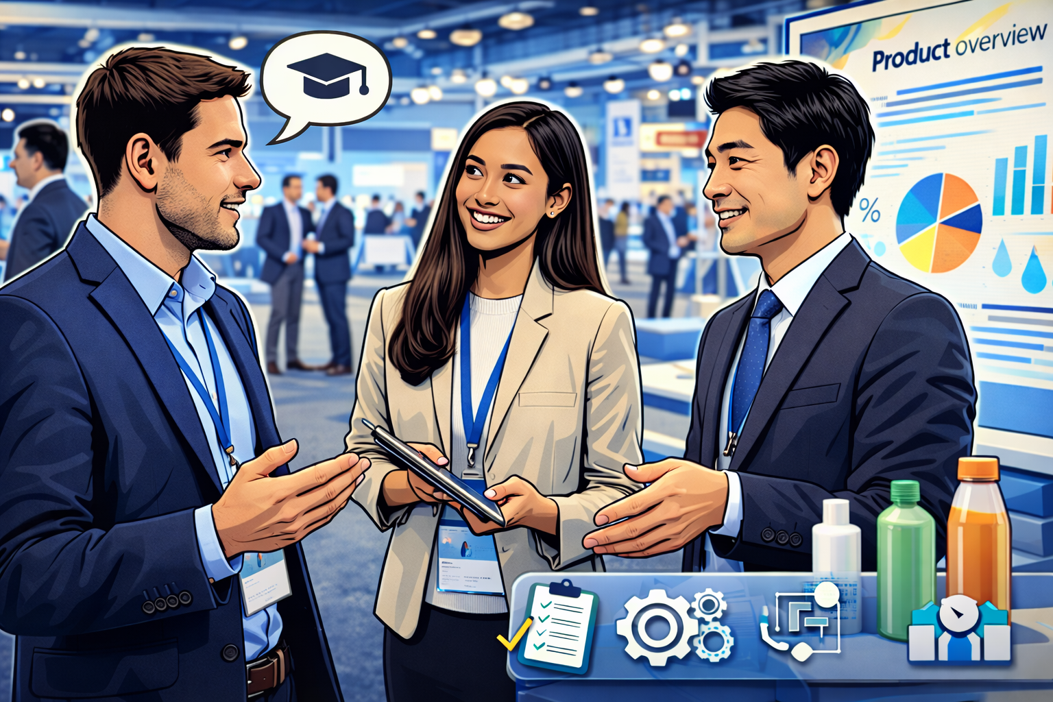 toeic trade fair english