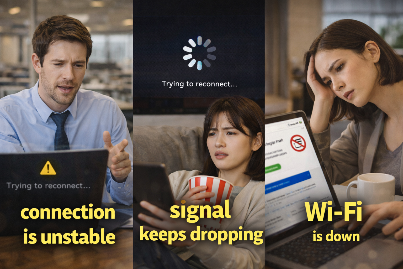 wifi connection daily conversation english